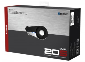 Bluetooth Motorrad Headset SENA 20S Doppelpackung