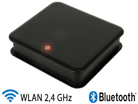 LinTech AirLino® pro WLAN und Bluetooth Empfänger/Receiver & Sender mit Bluetooth aptx Airplay, DLNA; UPnP, WiFi, Internetradio, NAS, USB, Line-IN, LAN WLAN 2.4/5GHz 